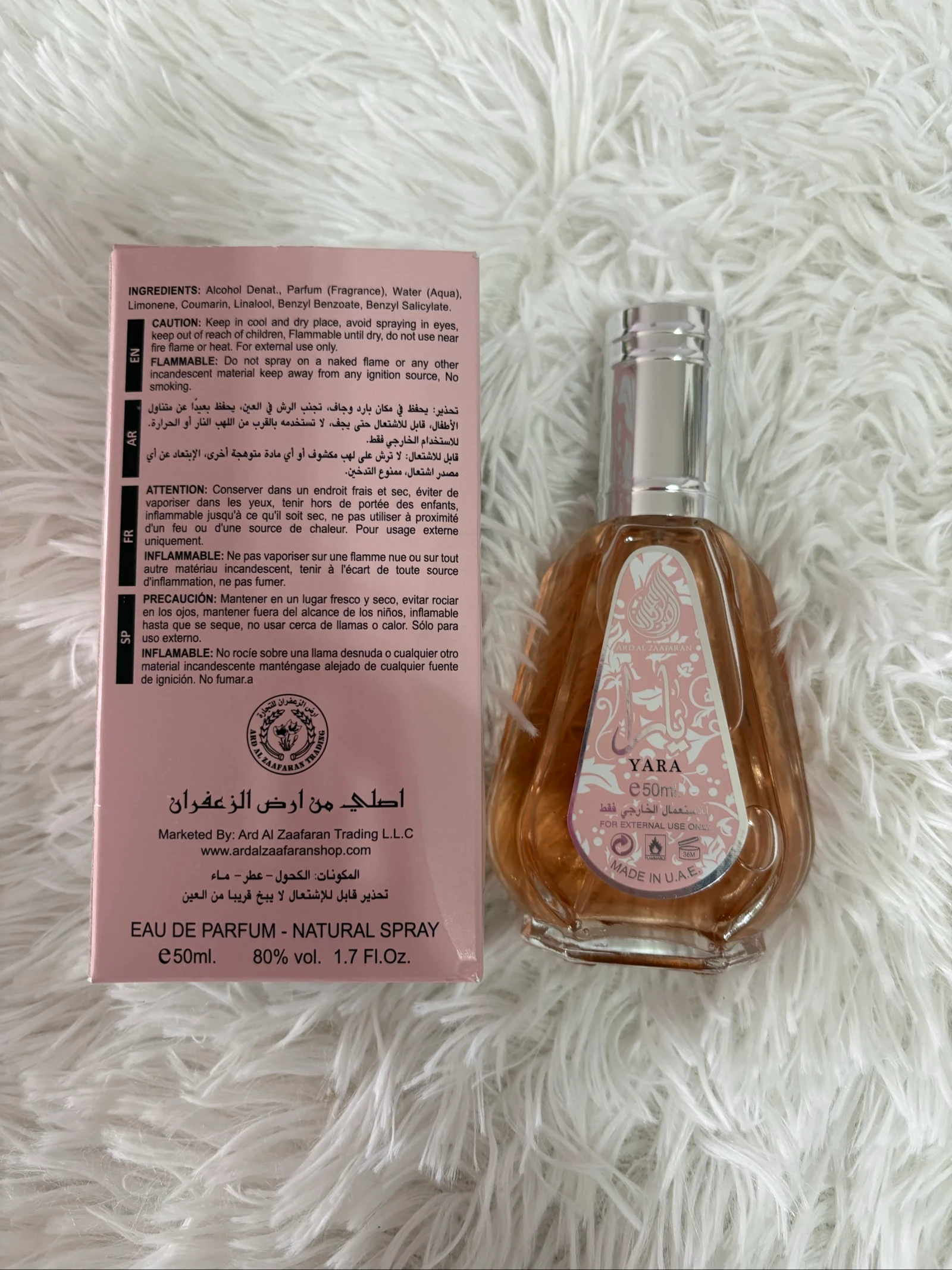 🌸 Perfume Árabe Yara Rosa 50 ml 🎀 – photo 2